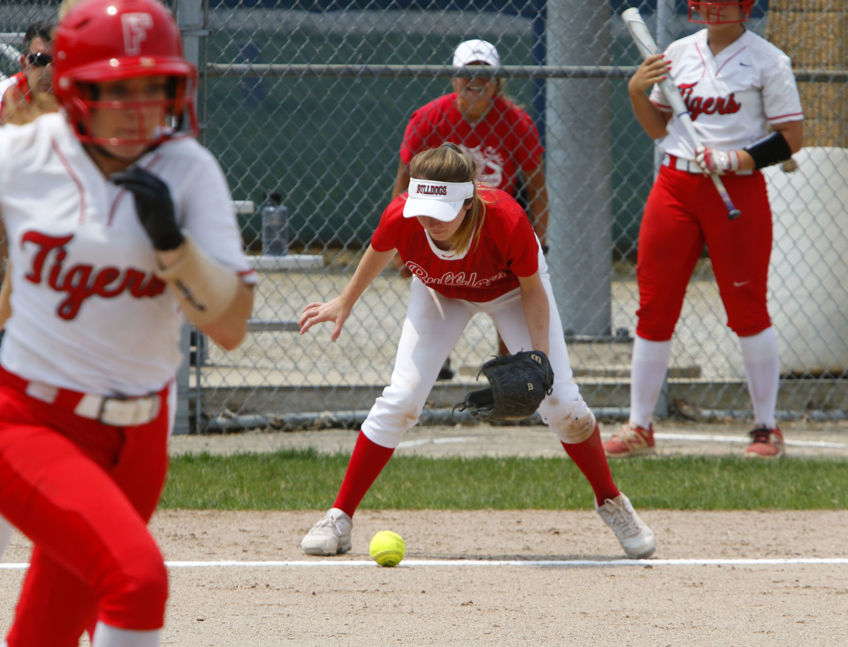Gallery: 4A softball semistate: Crown Point vs. Fishers